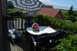 Ferienwohnung Insel Poel Balkon